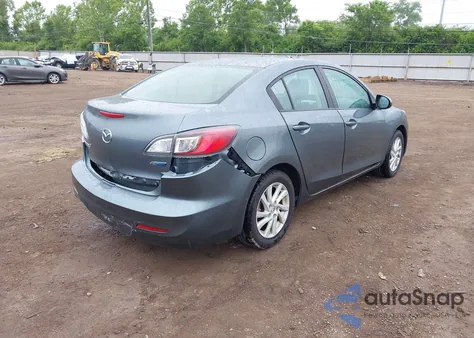 2012 Mazda Mazda3 I Touring z USA, uszkodzony, nr VIN JM1BL1V76C1596029